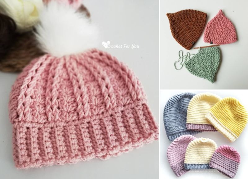 9 Sweet Baby Hat Crochet Patterns