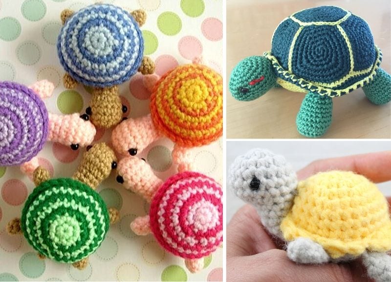 22 Free Amigurumi Turtle Patterns to Create Cute Toys and Play