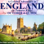 Moogly is going to London, England for a Crochet Adventure!