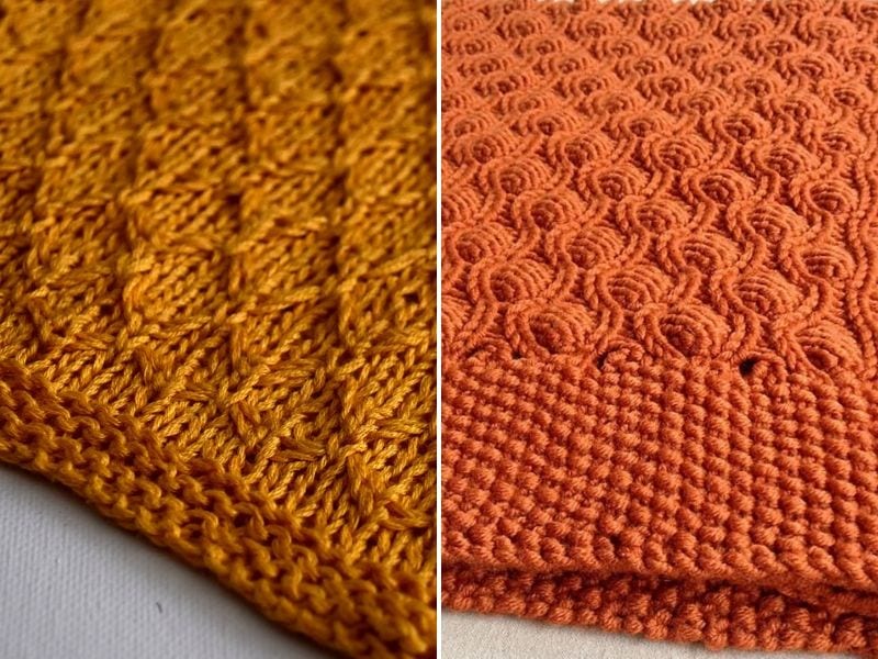 Textural Knitting Stitches for Cool Projects and Own Designs
