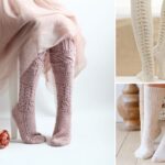 Beautiful Knitted Knee Socks Designs for Extraordinary Outfits –