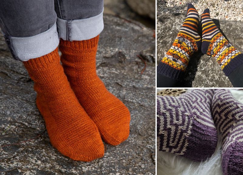 Bright Knitted Socks Patterns to Try New Knitting Techniques –