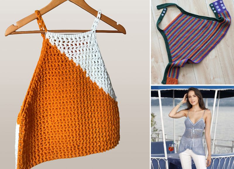 Best Crochet Halter Top Patterns for Hot Summer Outfits 2024 –