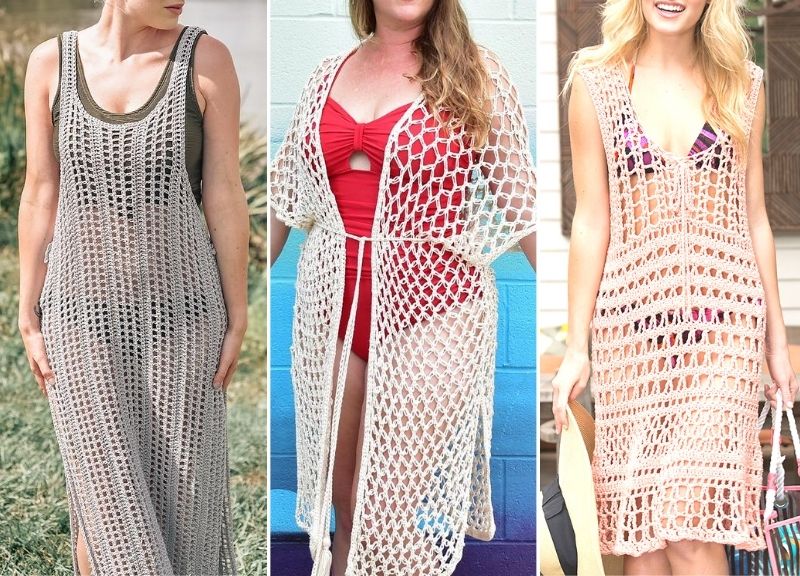 Beautiful Beach Crochet Cover Up Patterns