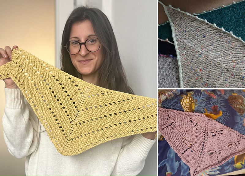 Lovely Knitted Bandanas and Kerchiefs To Look Fabulous in Summer 2024 –