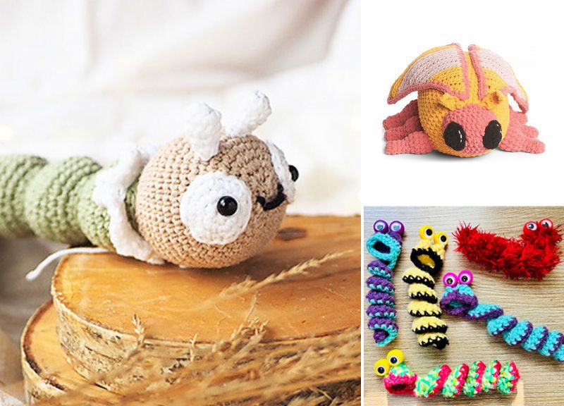 Fun and Cute Crochet Insects Amigurumi with Free Patterns –