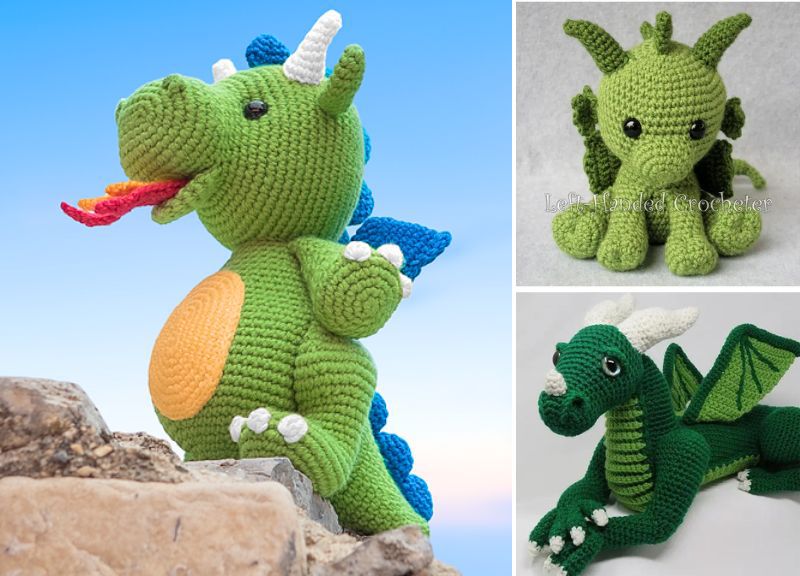 Free Dragon Crochet Patterns to Create Your Mighty Tale –