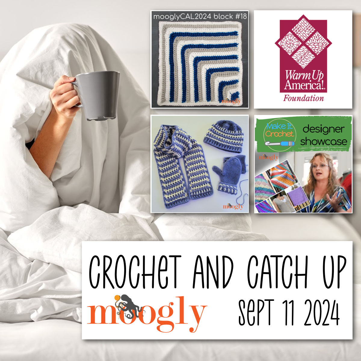 Crochet and Catch Up with Moogly