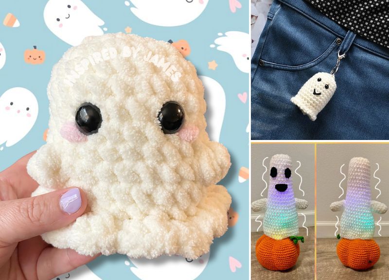 Sweet Crochet Ghost Patterns — Halloween Amigurumi Ideas –