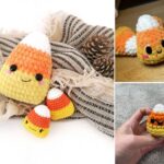 Easy and Free Candy Corn Crochet Patterns for Halloween –