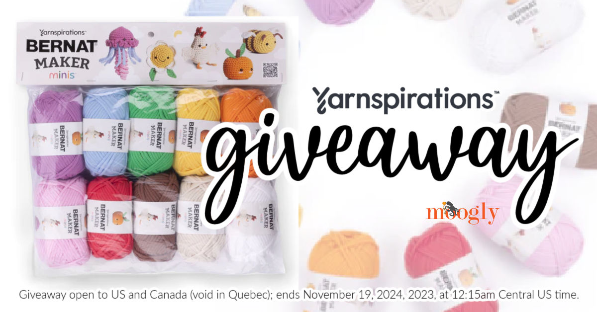 Bernat Maker Minis Giveaway on Moogly