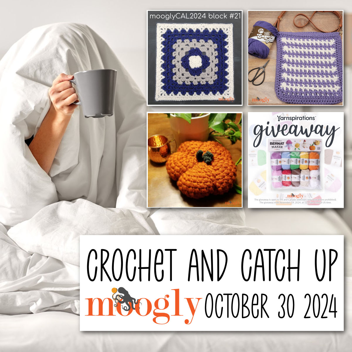Crochet and Catch Up with Moogly