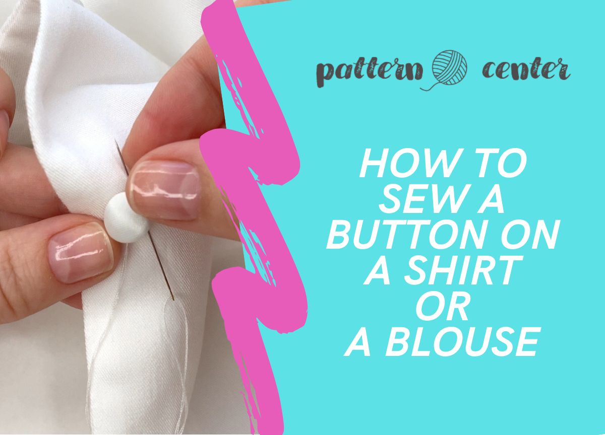 How to Sew a Button on a Shirt by Hand (With Photos & Video) –