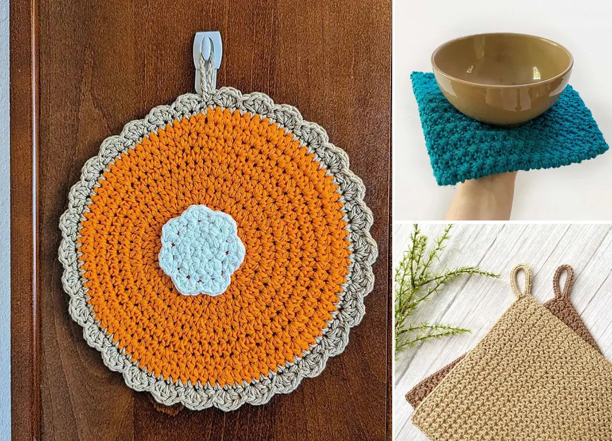 Lovely Crochet Potholder Patterns to Help You in the Kitchen –
