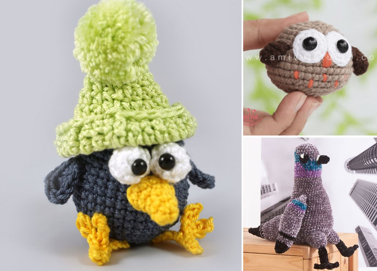 Free Amigurumi Bird Patterns and Fun DIY Crochet Projects –