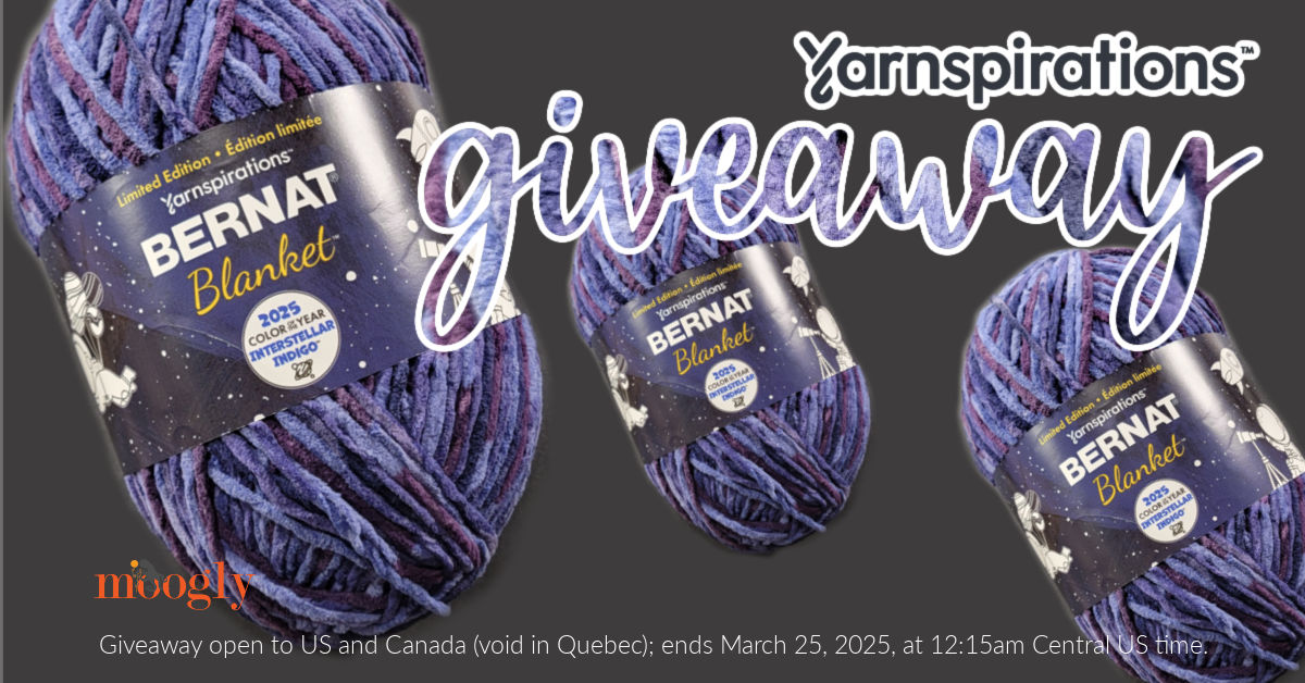 Bernat Blanket 2025 Color of the Year Giveaway