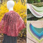 Lovely Feminine Spring Crochet Shawls