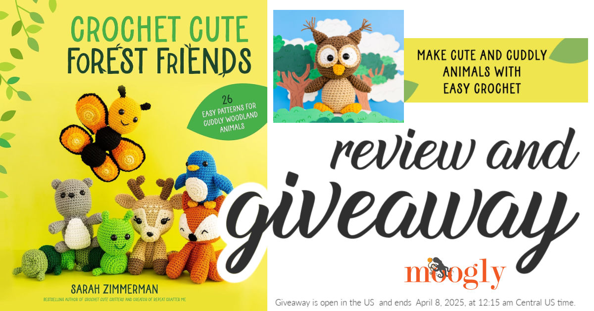 Crochet Cute Forest Friends Book Giveaway on Moogly