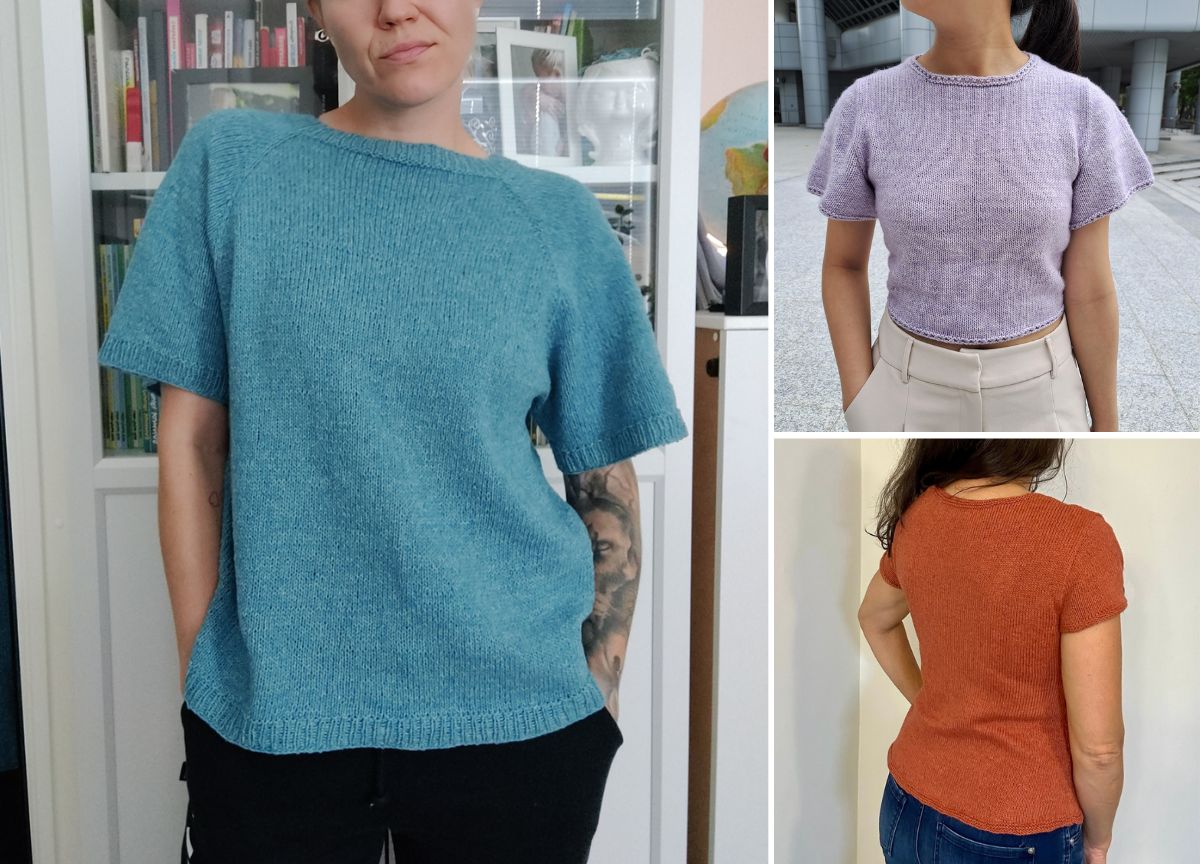 Free Knit Tee Patterns – Light & Stylish Tops for Any Season –