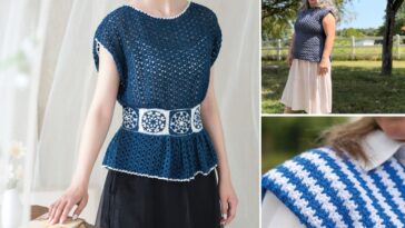 Free Crochet Top Patterns for Stylish Handmade Summer Looks –