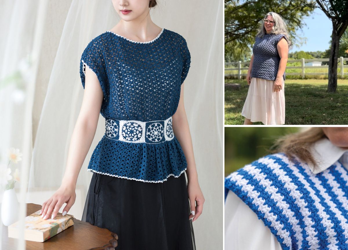 Free Crochet Top Patterns for Stylish Handmade Summer Looks –