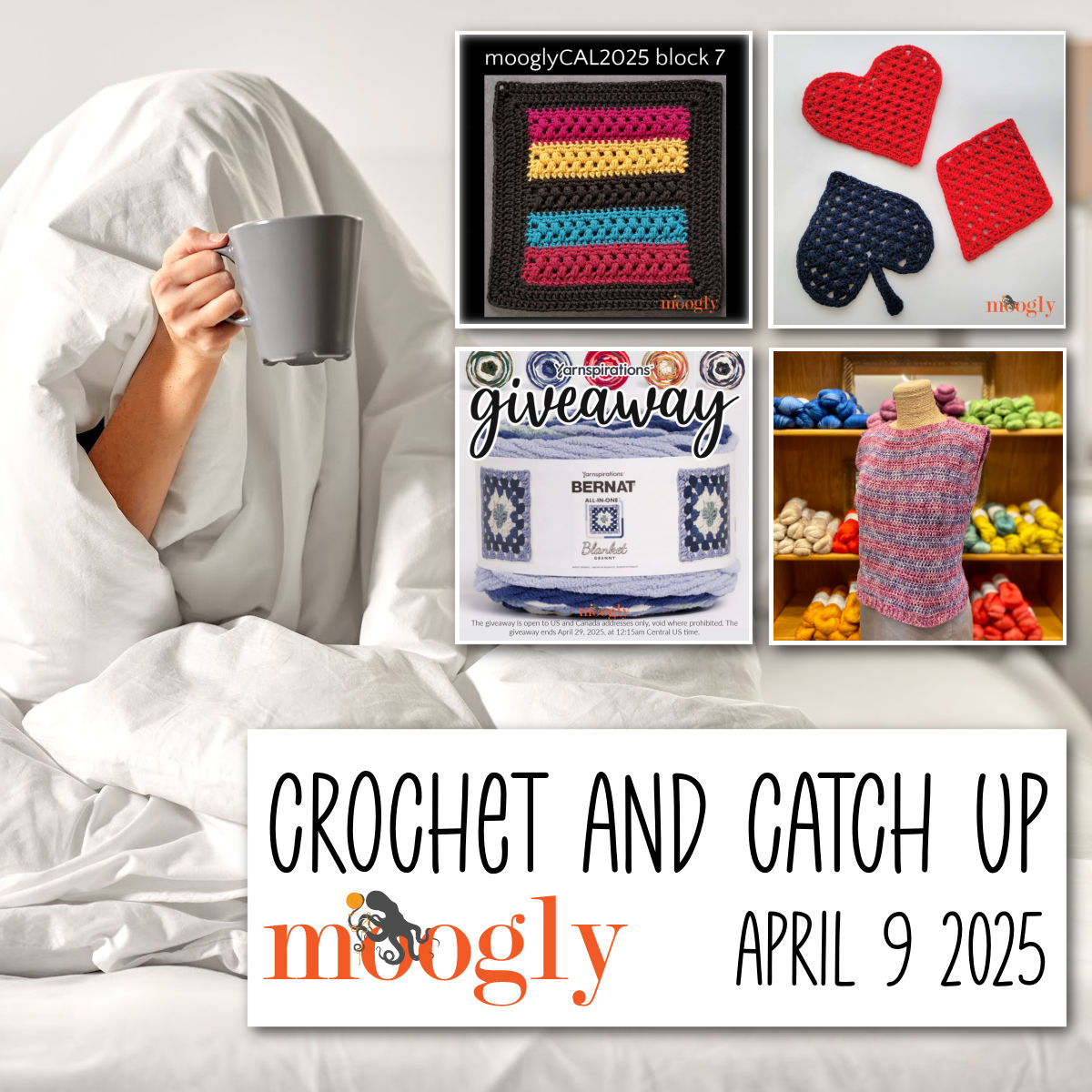 Crochet and Catch Up with Moogly