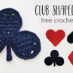 Club Shaped Cloth – Free Crochet Pattern on Moogly
