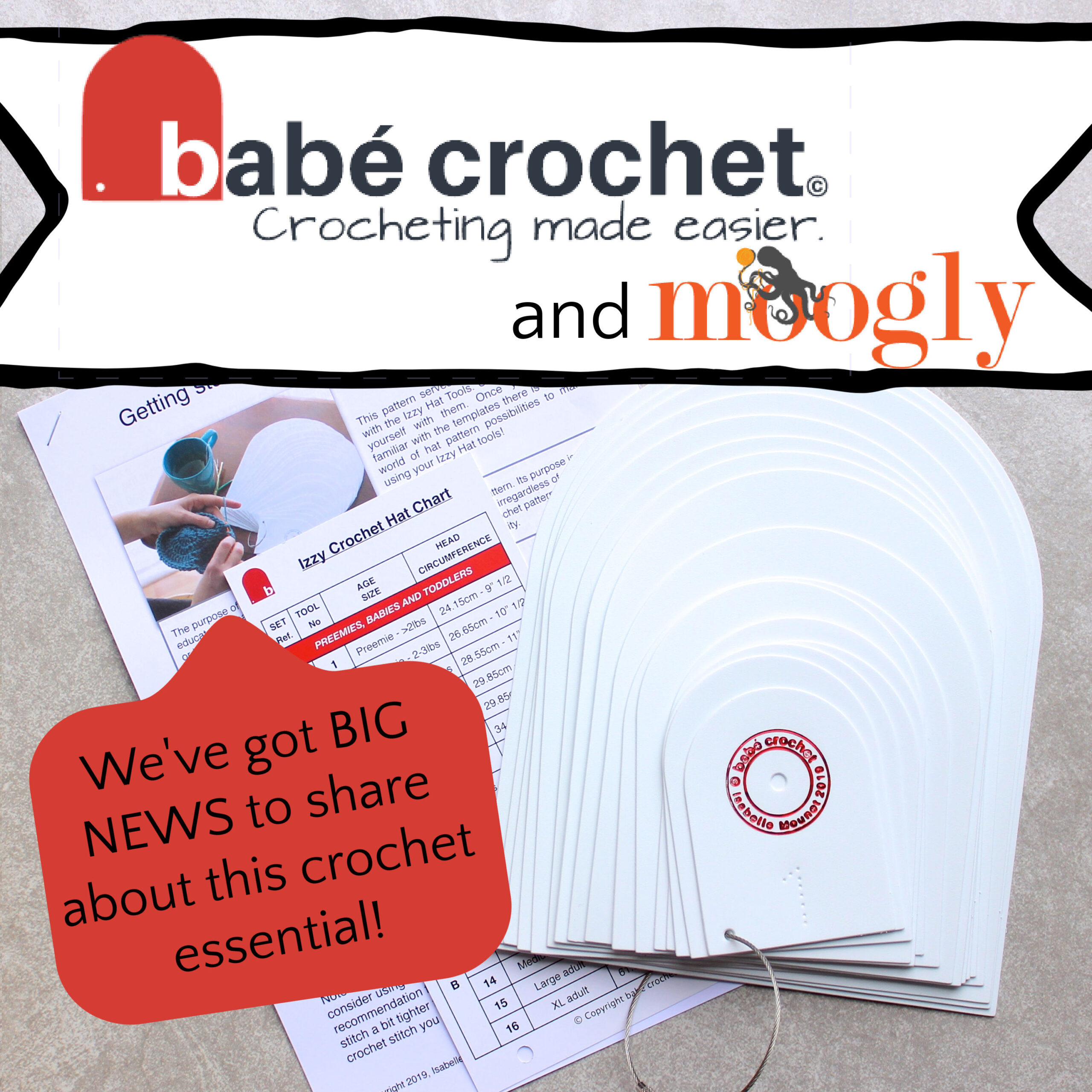 babé crochet Hat Templates Giveaway – Now in the Moogly Etsy Shop!