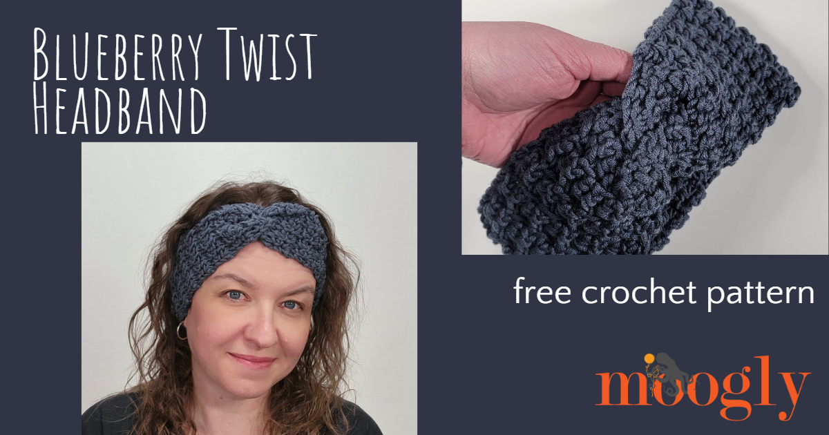 Blueberry Twist Headband – moogly