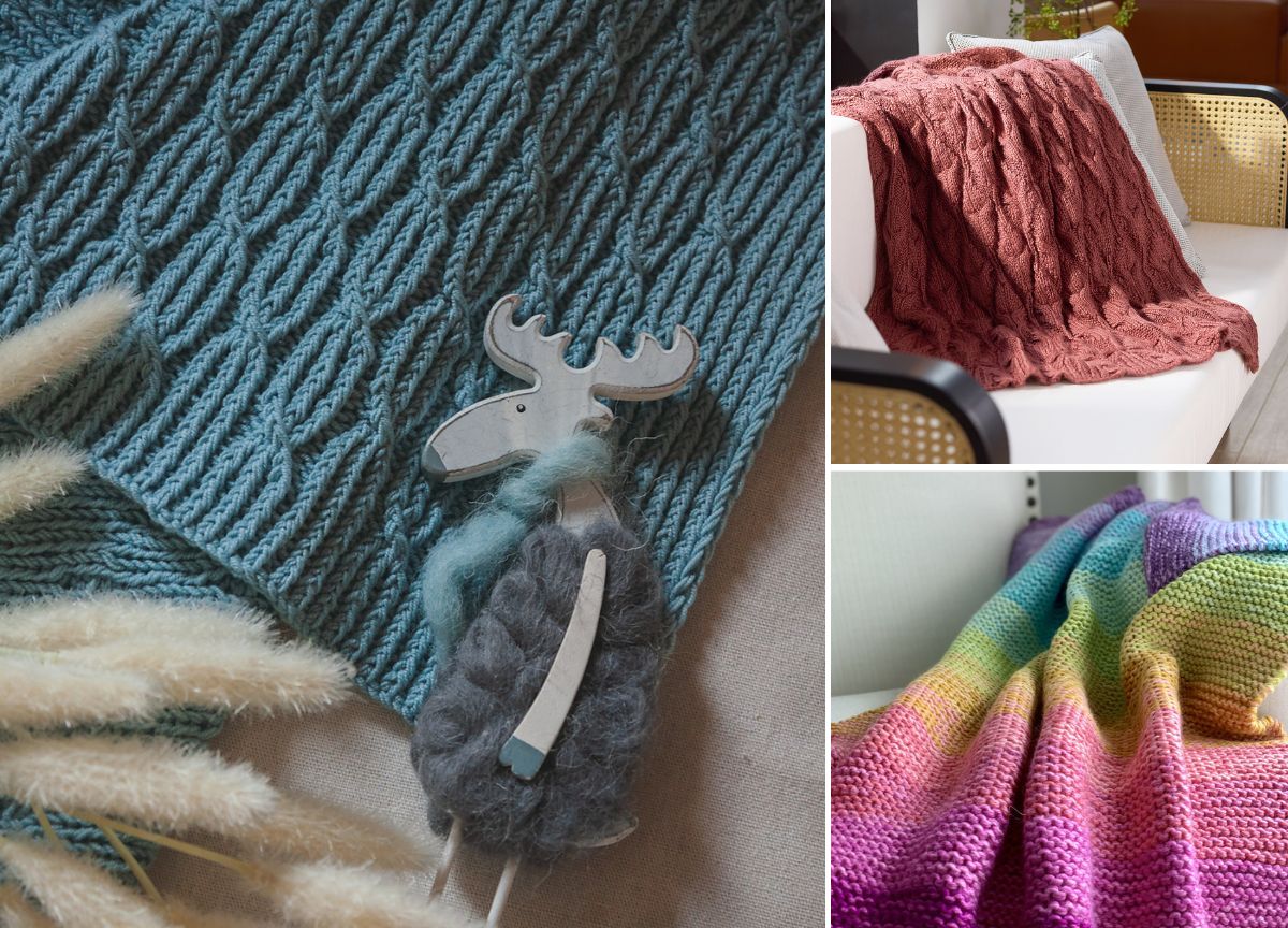 Free Knitting Patterns for Blankets You’ll Want to Cozy Up With –