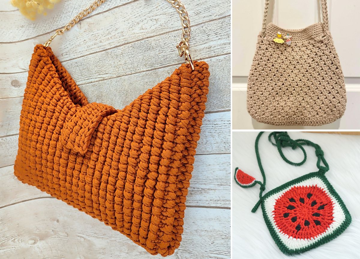 Free Crochet Crossbody Bag Patterns for a Trendy DIY Look –