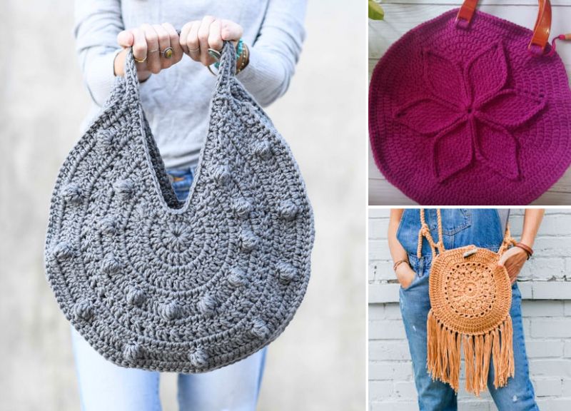 Incredible Fun Boho Crochet Bags
