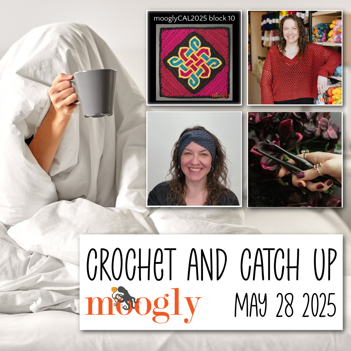 Crochet and Catch Up with Moogly