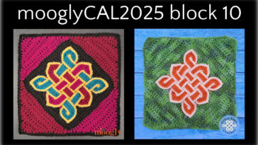MooglyCAL2025 Block 10 Courtesy of Celtic Knot Designs