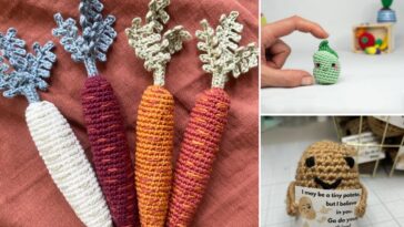 Free Amigurumi Crochet Vegetable Patterns Looking So Real –