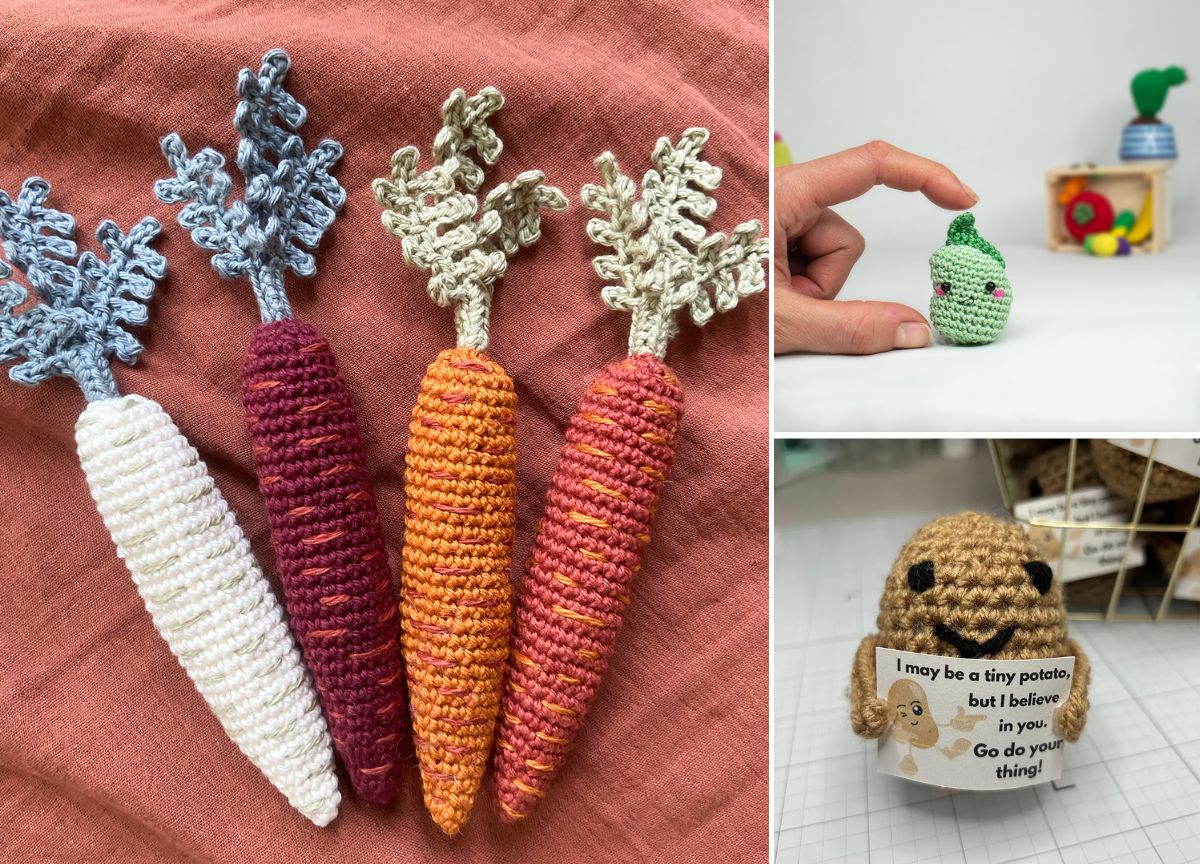 Free Amigurumi Crochet Vegetable Patterns Looking So Real –