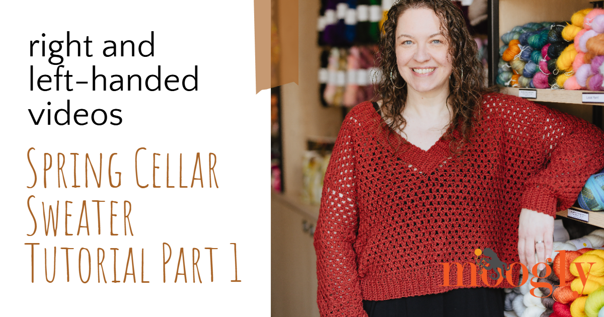 Spring Cellar Sweater – Part 1 Tutorial