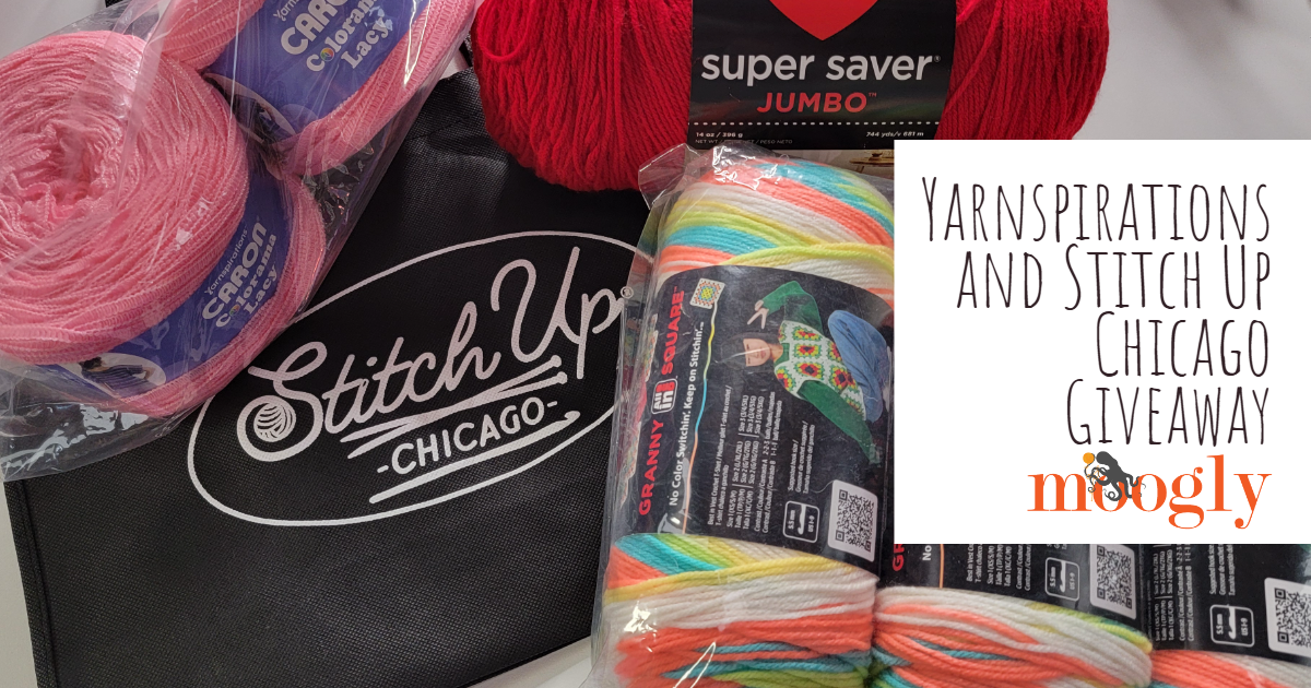 Yarnspirations and Stitch Up Giveaway on Moogly!