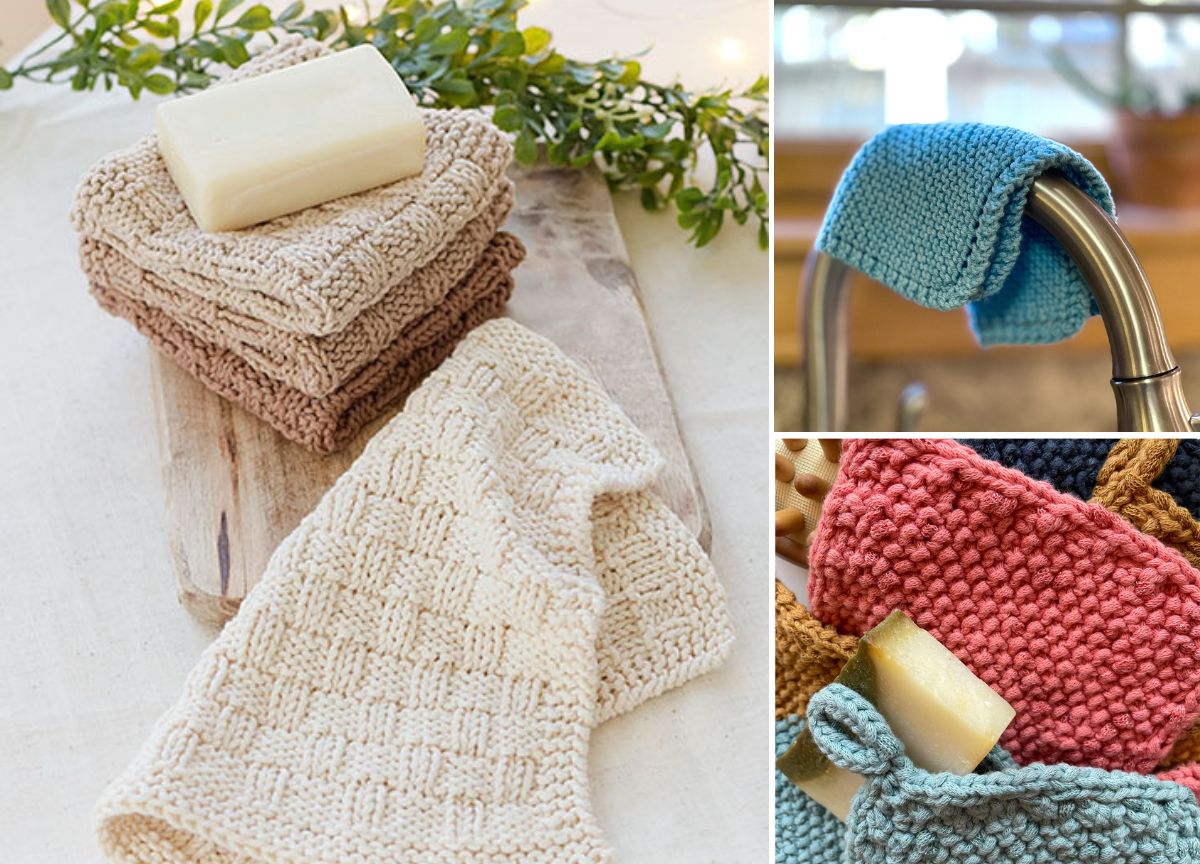 Free Knitted Dishcloth Patterns You’ll Use Every Day –