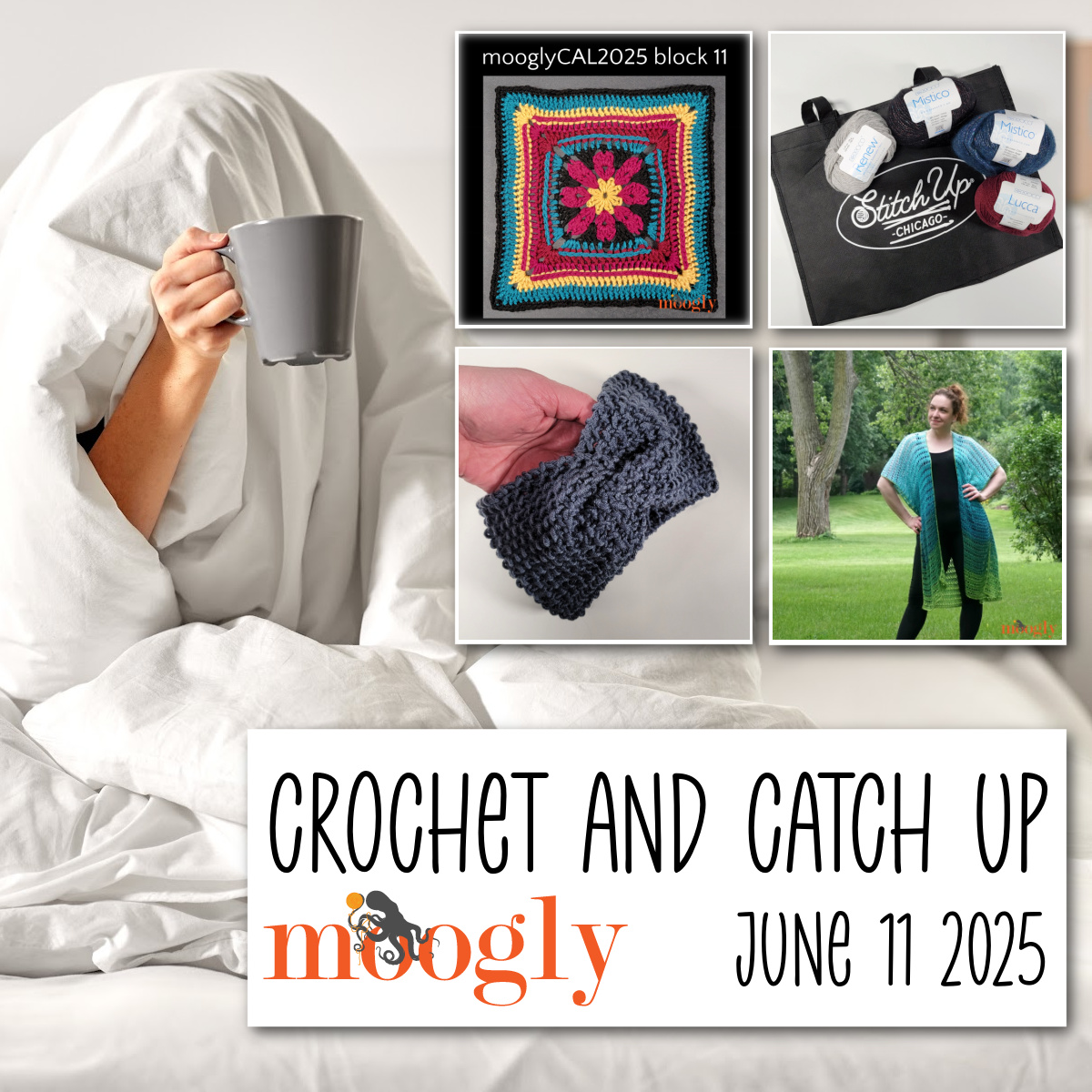 Crochet and Catch Up with Moogly
