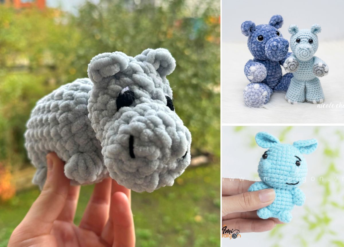 Free Hippo Amigurumi Patterns You’ll Instantly Fall For –