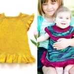 Girly Knitted Baby Dresses – Free Patterns for Charming Creations –