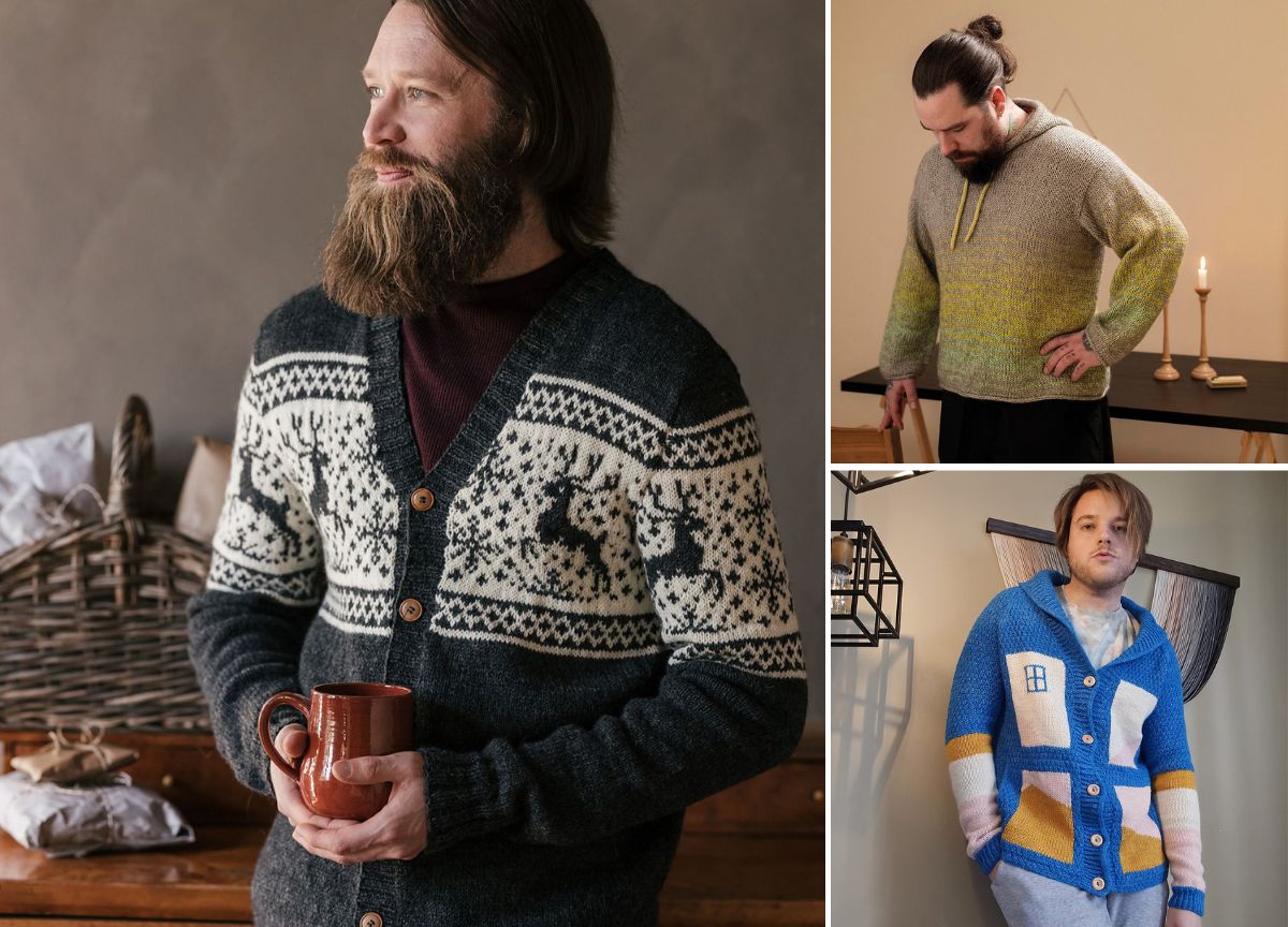 Free Knitting Patterns for Men’s Clothing He’ll Actually Wear –