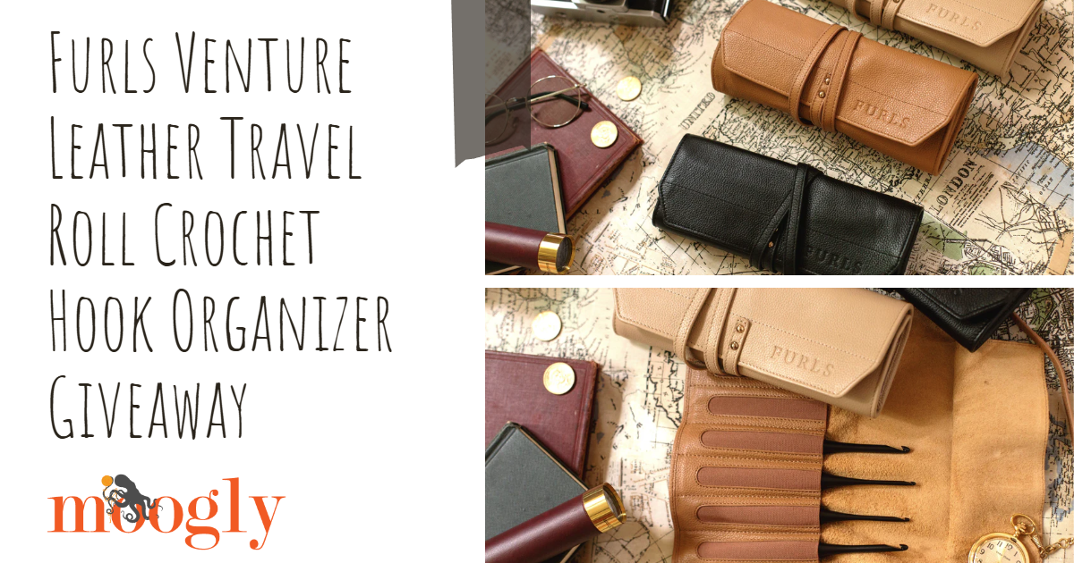Furls Venture Leather Travel Roll Crochet Hook Organizer Giveaway