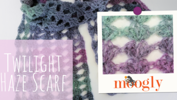 Twilight Haze Scarf – Free Crochet Pattern on Moogly