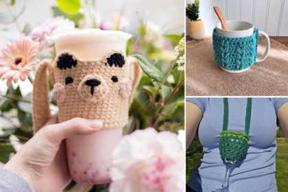 Free Crochet Cup Cozy Patterns for Every Mug and Glass –