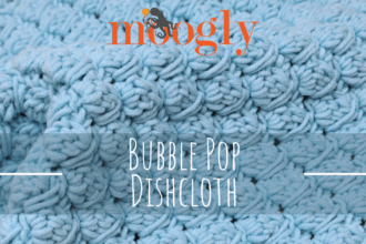 Bubble Pop Dishcloth – Free One-Skein Crochet Pattern