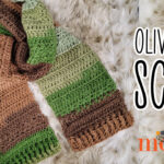Olivewood Scarf – Free Crochet Pattern on Moogly