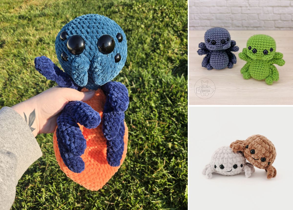 Free Amigurumi Spider Crochet Patterns That Are Really Cute –