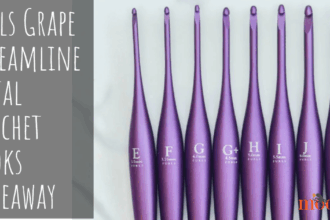 Furls Grape Streamline Metal Crochet Hooks FULL SET Giveaway